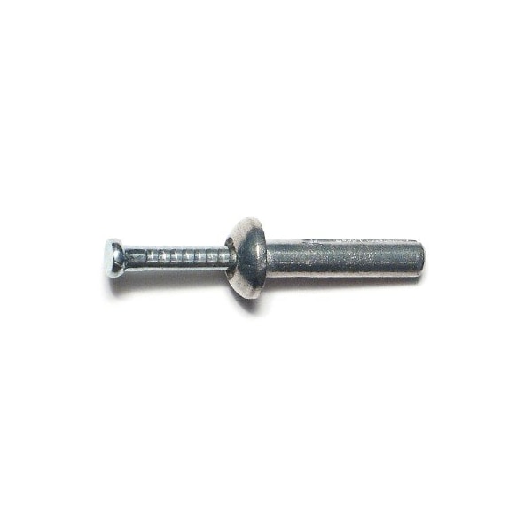 Midwest Fastener Nail Drive Anchor, 3/16" Dia., 7/8" L, Steel Zinc Plated, 100 PK 04065 - main
